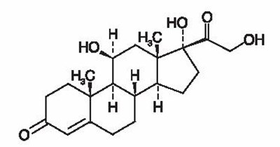 Image Of Chemical Structure Hydrocortisone (Chemical Structure 2)